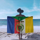 Comoros Coat Of Arms Flag Style Sarong