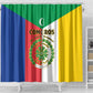 Comoros Coat Of Arms Flag Style Shower Curtain