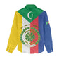 Comoros Coat Of Arms Flag Style Women Casual Shirt