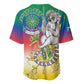 Comoros Baseball Jersey Mongoose Lemur With Ylang Ylang