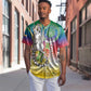 Comoros Baseball Jersey Mongoose Lemur With Ylang Ylang