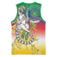 Comoros Basketball Jersey Mongoose Lemur With Ylang Ylang - African Pride