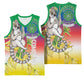 Comoros Basketball Jersey Mongoose Lemur With Ylang Ylang - African Pride