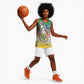 Comoros Basketball Jersey Mongoose Lemur With Ylang Ylang - African Pride