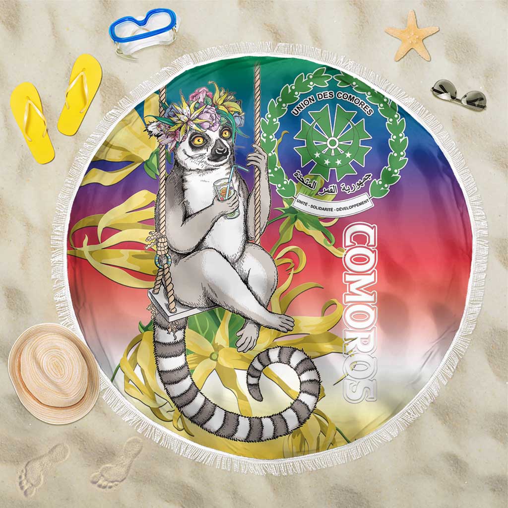 Comoros Beach Blanket Mongoose Lemur With Ylang Ylang