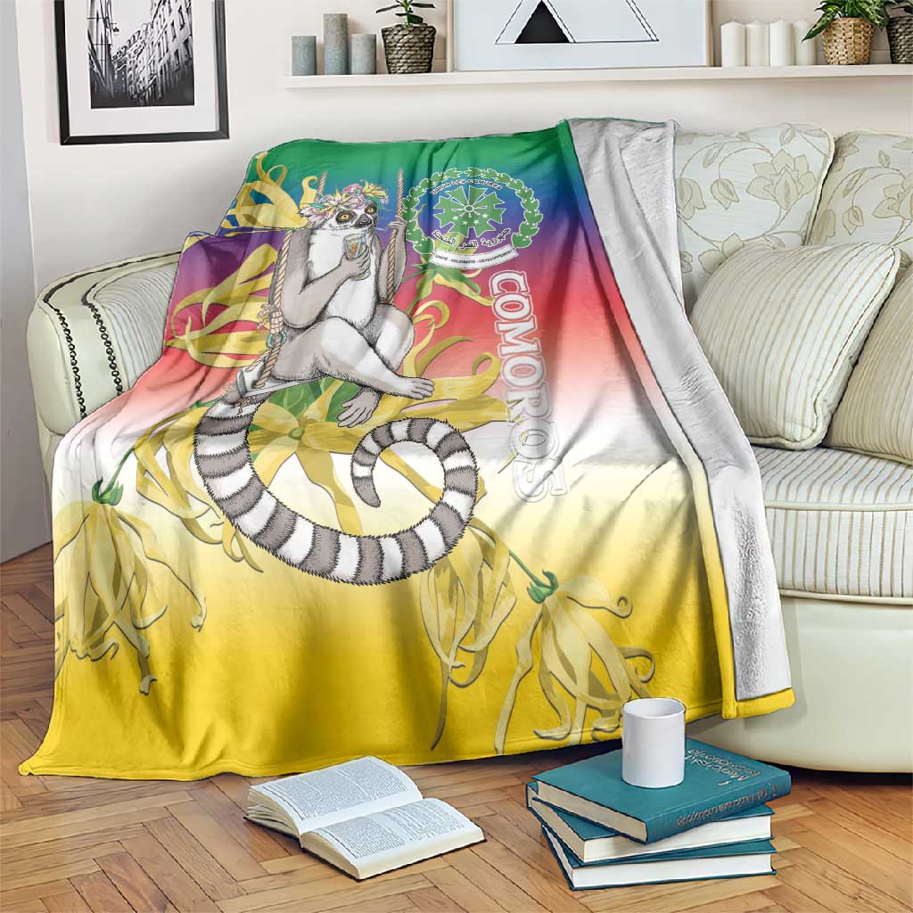 Comoros Blanket Mongoose Lemur With Ylang Ylang
