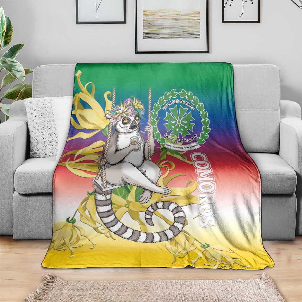 Comoros Blanket Mongoose Lemur With Ylang Ylang