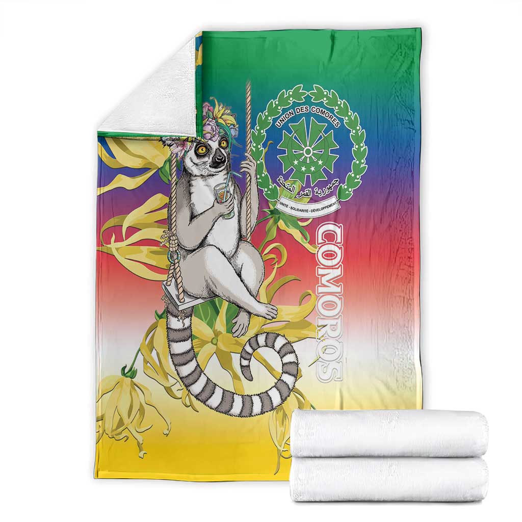 Comoros Blanket Mongoose Lemur With Ylang Ylang