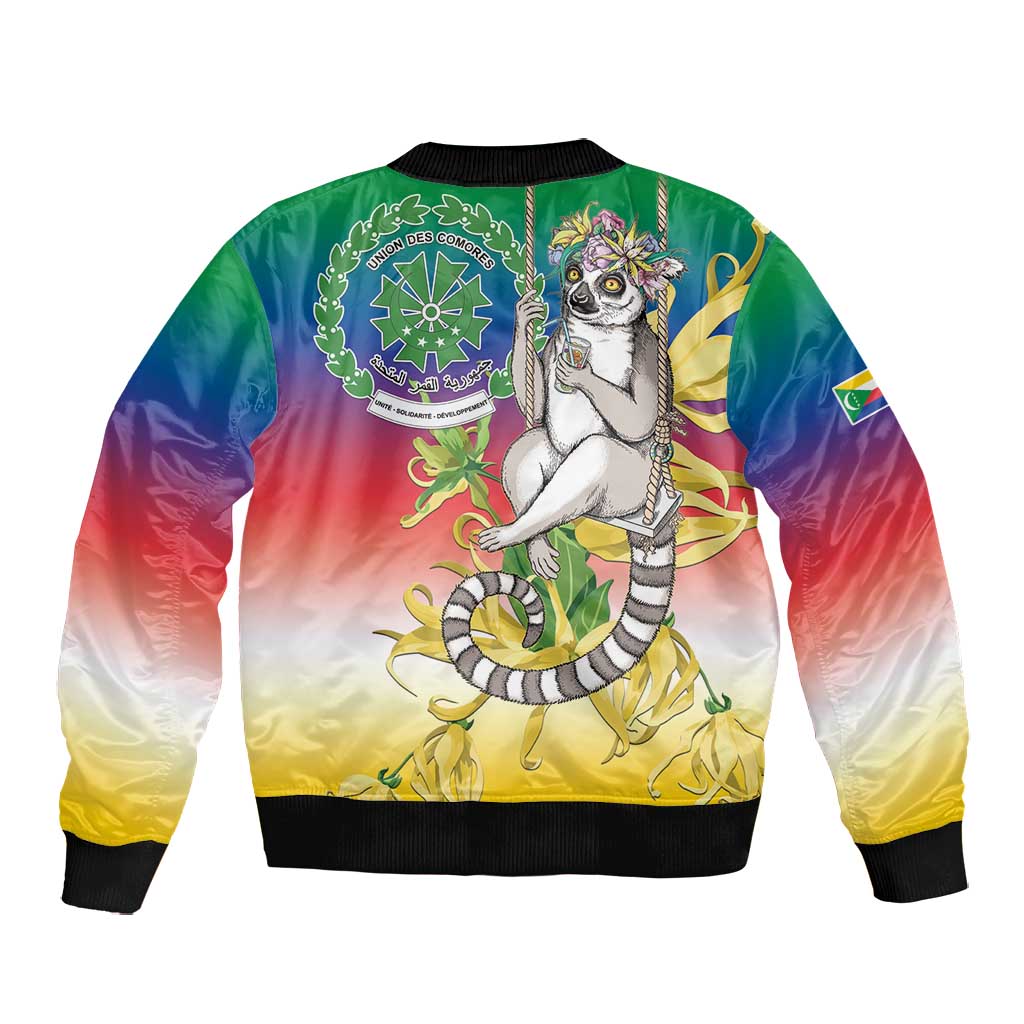 Comoros Bomber Jacket Mongoose Lemur With Ylang Ylang