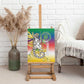 Comoros Canvas Wall Art Mongoose Lemur With Ylang Ylang