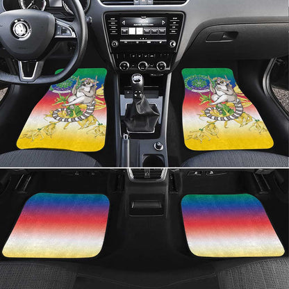 Comoros Car Mats Mongoose Lemur With Ylang Ylang