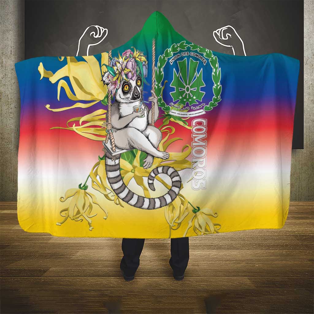Comoros Hooded Blanket Mongoose Lemur With Ylang Ylang