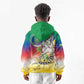 Comoros Kid Hoodie Mongoose Lemur With Ylang Ylang