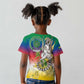 Comoros Kid T shirt Mongoose Lemur With Ylang Ylang