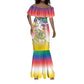 Comoros Mermaid Dress Mongoose Lemur With Ylang Ylang