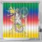 Comoros Shower Curtain Mongoose Lemur With Ylang Ylang