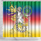 Comoros Shower Curtain Mongoose Lemur With Ylang Ylang