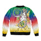 Comoros Sleeve Zip Bomber Jacket Mongoose Lemur With Ylang Ylang
