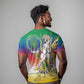 Comoros T shirt Mongoose Lemur With Ylang Ylang