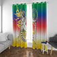 Comoros Window Curtain Mongoose Lemur With Ylang Ylang