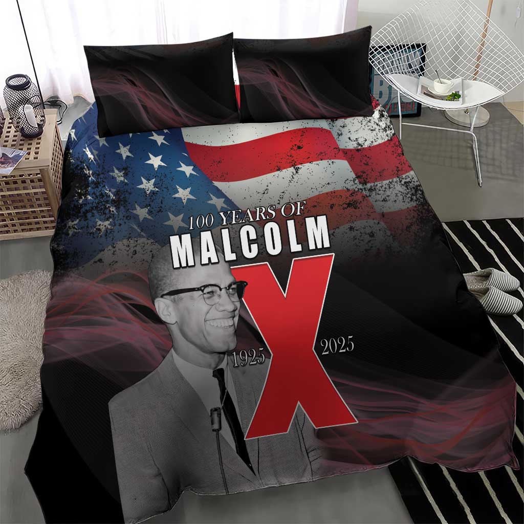 100 Years of Malcolm X Bedding Set His Legacy for Black