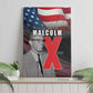 100 Years of Malcolm X Canvas Wall Art His Legacy for Black