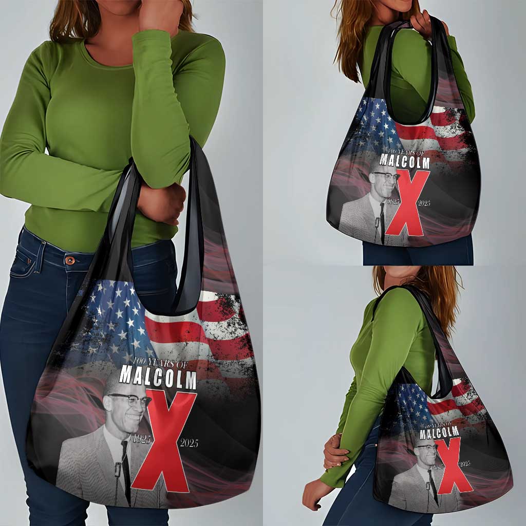 100 Years of Malcolm X Grocery Bag His Legacy for Black