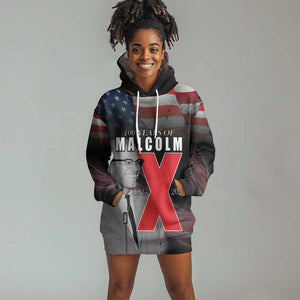 100 Years of Malcolm X Hoodie Dress His Legacy for Black
