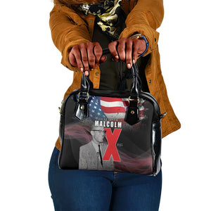 100 Years of Malcolm X Shoulder Handbag His Legacy for Black
