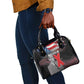 100 Years of Malcolm X Shoulder Handbag His Legacy for Black