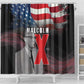 100 Years of Malcolm X Shower Curtain His Legacy for Black