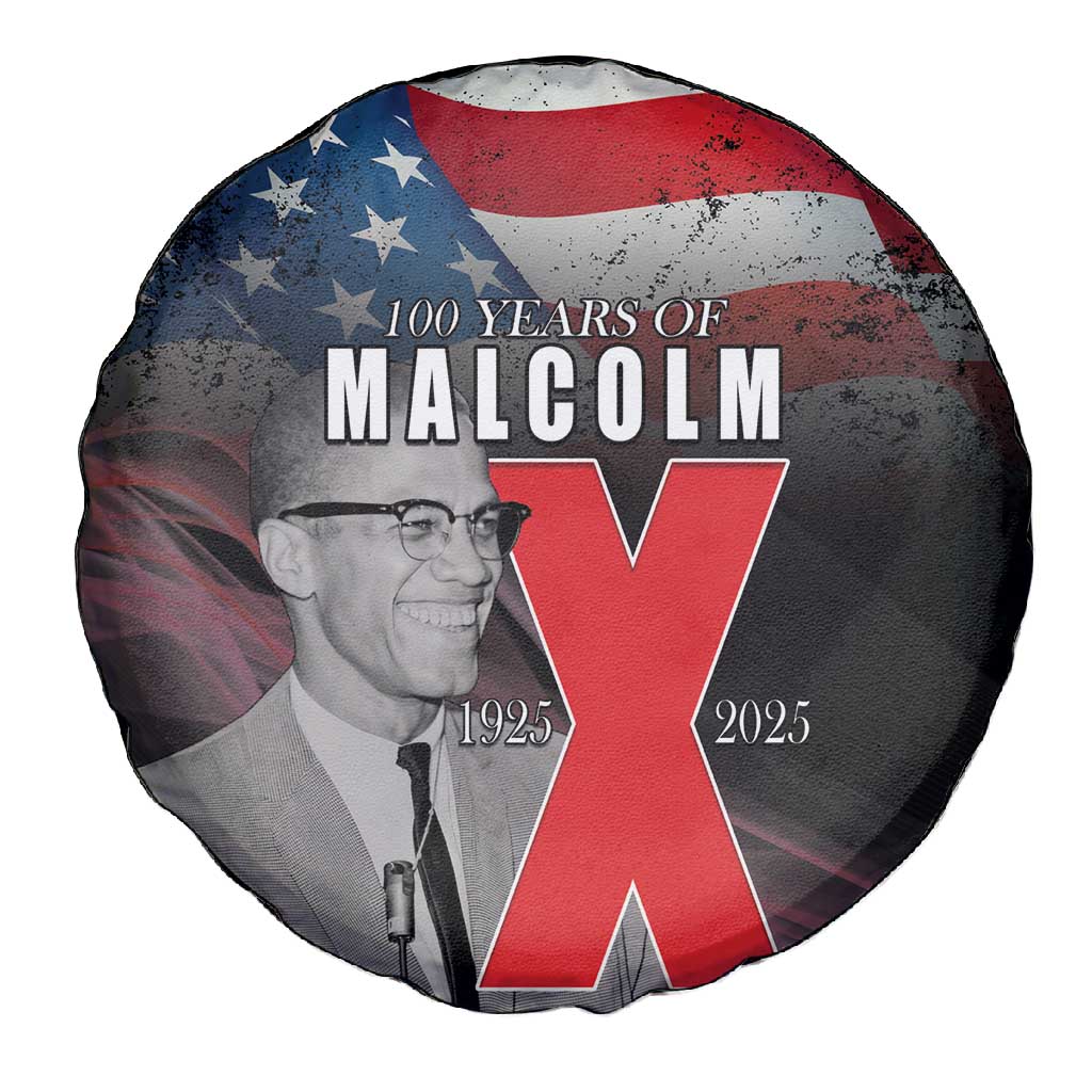 100 Years of Malcolm X Spare Tire Cover His Legacy for Black