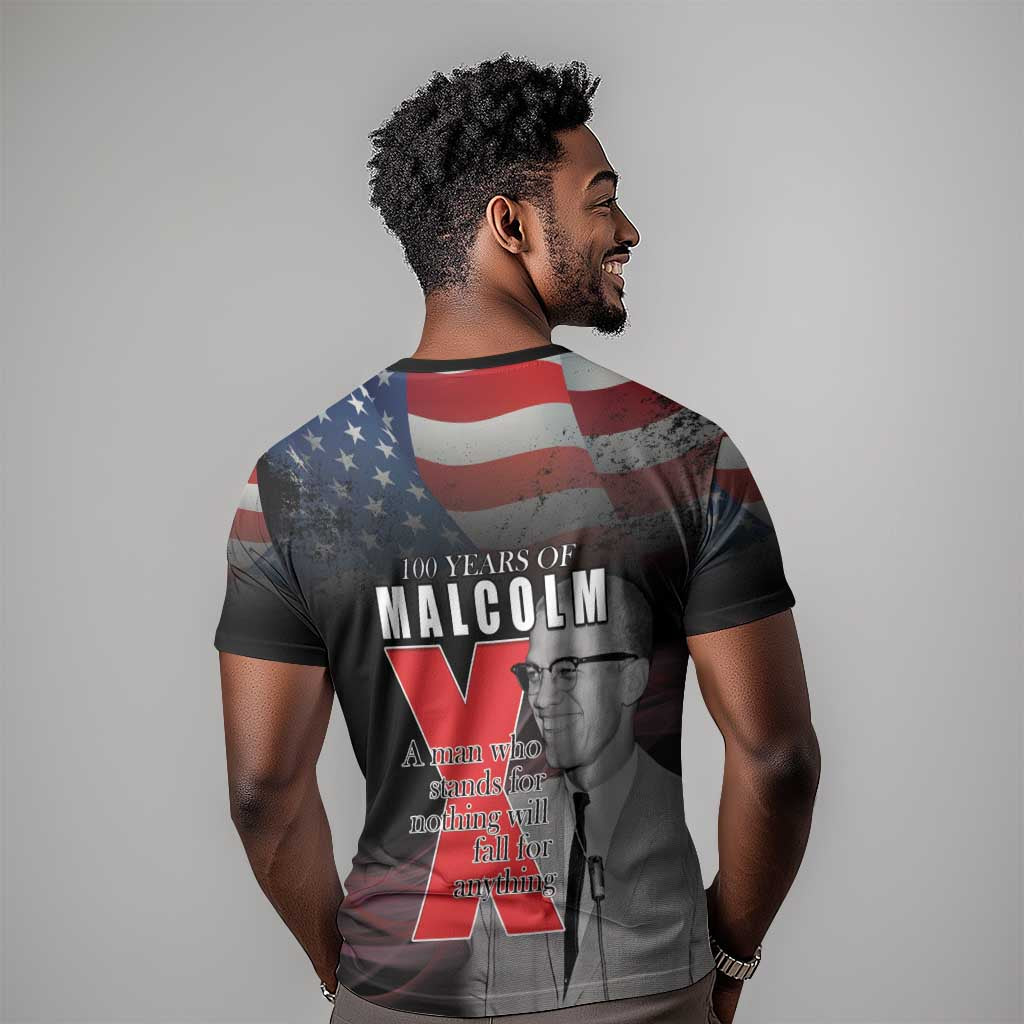 100 Years of Malcolm X T shirt His Legacy for Black
