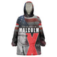 100 Years of Malcolm X Wearable Blanket Hoodie His Legacy for Black