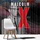 100 Years of Malcolm X Window Curtain His Legacy for Black