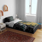 New Zealand vs South Africa Rugby Bedding Set Maori - African Pattern