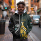 New Zealand vs South Africa Rugby Custom Hoodie Maori - African Pattern