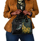 New Zealand vs South Africa Rugby Shoulder Handbag Maori - African Pattern
