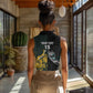 New Zealand vs South Africa Rugby Custom Women Sleeveless Polo Shirt Maori - African Pattern