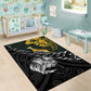 New Zealand vs South Africa Rugby Area Rug Maori Kiwi With Springboks