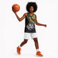 New Zealand vs South Africa Rugby Personalised Basketball Jersey Maori Kiwi With Springboks - African Pride