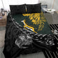 New Zealand vs South Africa Rugby Bedding Set Maori Kiwi With Springboks