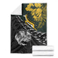 New Zealand vs South Africa Rugby Blanket Maori Kiwi With Springboks