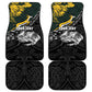 New Zealand vs South Africa Rugby Car Mats Maori Kiwi With Springboks