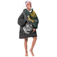New Zealand vs South Africa Rugby Personalised Kid Wearable Blanket Hoodie Maori Kiwi With Springboks