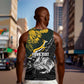 New Zealand vs South Africa Rugby Personalised Men Tank Top Maori Kiwi With Springboks