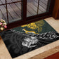 New Zealand vs South Africa Rugby Rubber Doormat Maori Kiwi With Springboks