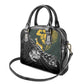 New Zealand vs South Africa Rugby Shoulder Handbag Maori Kiwi With Springboks