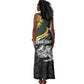 New Zealand vs South Africa Rugby Personalised Tank Maxi Dress Maori Kiwi With Springboks
