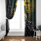 New Zealand vs South Africa Rugby Window Curtain Maori Kiwi With Springboks